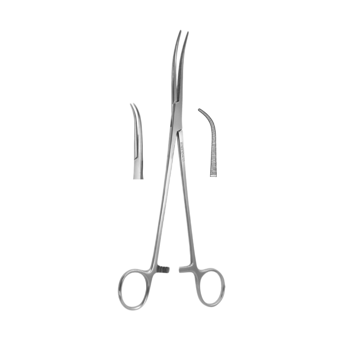 KELLY Dissecting and Peripheral Forcep 19CM