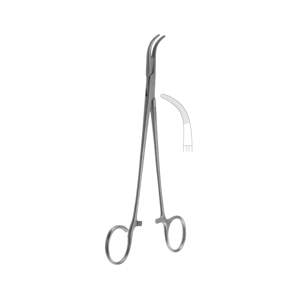 SCHINDT-SAWTELL Tonsil Hemostatic Forcep 19CM